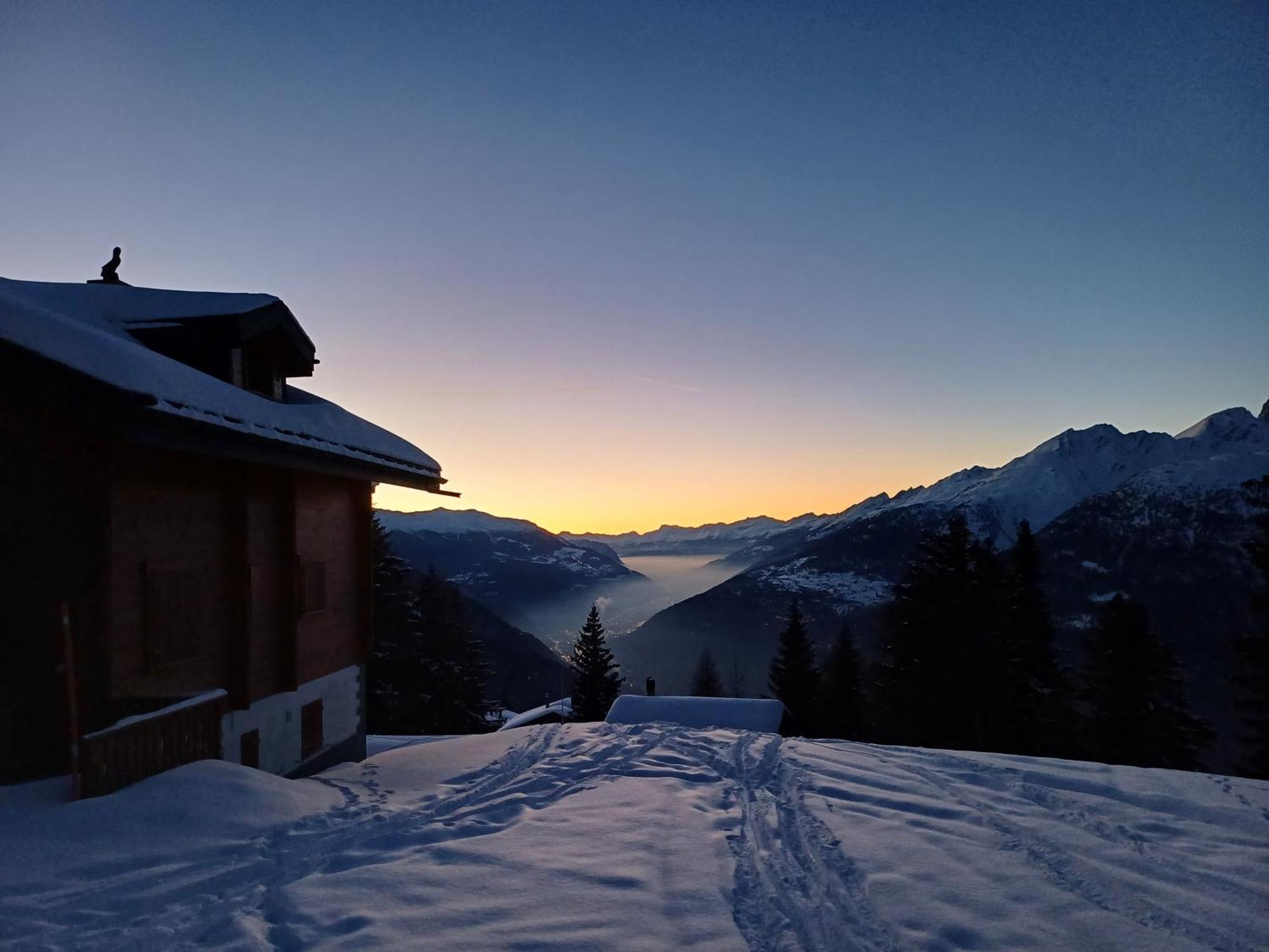 Chalet Bietschhorn Rosswald Termen Eksteriør bilde